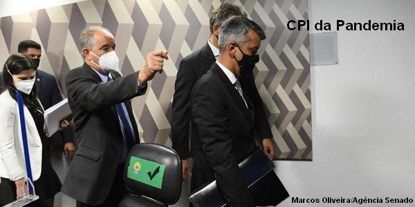 Roberto Dias, ex-diretor de Logística do Ministério da Saúde, recebe voz de prisão na CPI da Pandemia