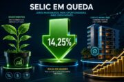 Análise da redução da Selic para 14,25% ao ano e seus efeitos sobre investimentos e crédito