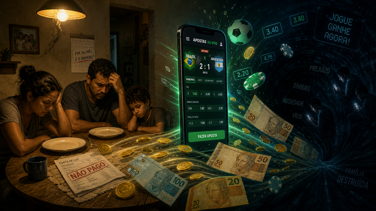 Bets: quando a aposta deixa de ser entretenimento e passa a ameaçar a economia das famílias