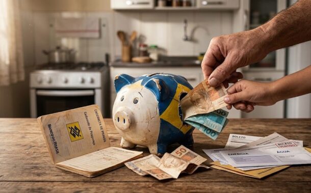 Poupança registra novas retiradas em setembro e evidencia os desafios financeiros das famílias brasileiras